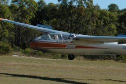 A very satisfied Air Experience Flight passenger about to land